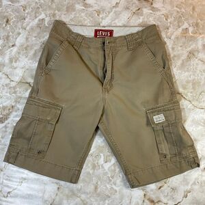 Levi's Mens Cargo Shorts Khaki Utility Outdoor Casual Everyday